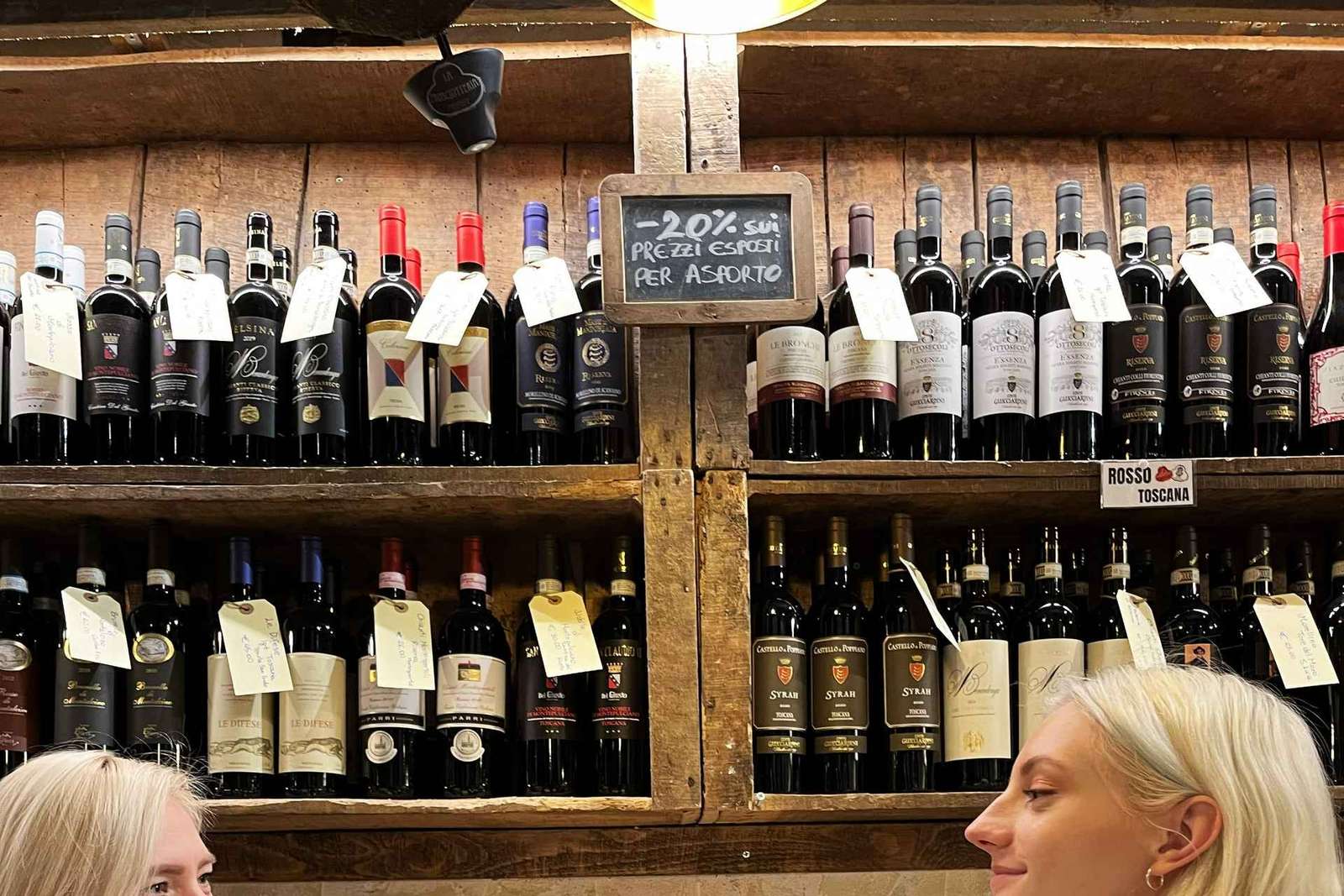 Accords mets et vins via del Pratello + Verre professionnel en souvenir