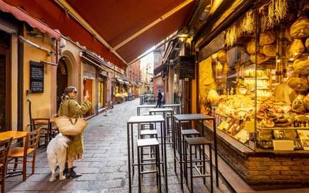 Visite pied à Bologne avec dégustations et histoires