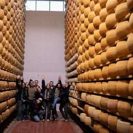 Vallée gastronomique de Bologne en petit groupe : usine, vignoble et déjeuner