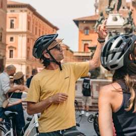 Bologne : visite à vélo du centre historique et des lieux secrets