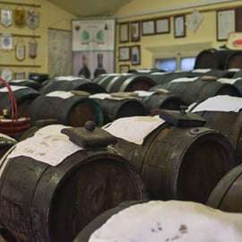 Modène : Visite culinaire du vinaigre balsamique, dégustation et accords mets-vins