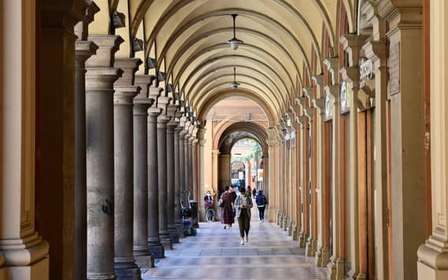 Bologne classique et cachée : visite guidée avec visite de l'Archiginnasio
