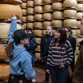 Bologne : visite autour du parmesan, du vinaigre balsamique et du vin, avec déjeuner léger