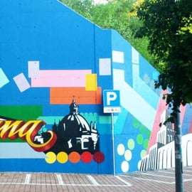 Bologne : visite de l'art de la rue en vélo électrique