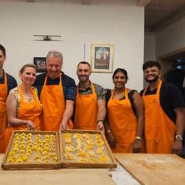 Bologne : cours de cuisine de recettes traditionnelles avec des vins locaux
