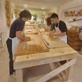 Bologne : cours de cuisine : tortellini et apéritif