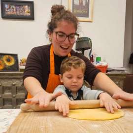 Bologne : cours de fabrication de pâtes express avec dégustation