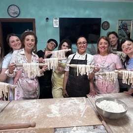Authentique cours de bolognaise avec fabrication de tagliatelles et de tortellini