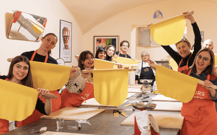 Cours de cuisine exclusif - Pâtes Tagliatelle Ragu & Spritz
