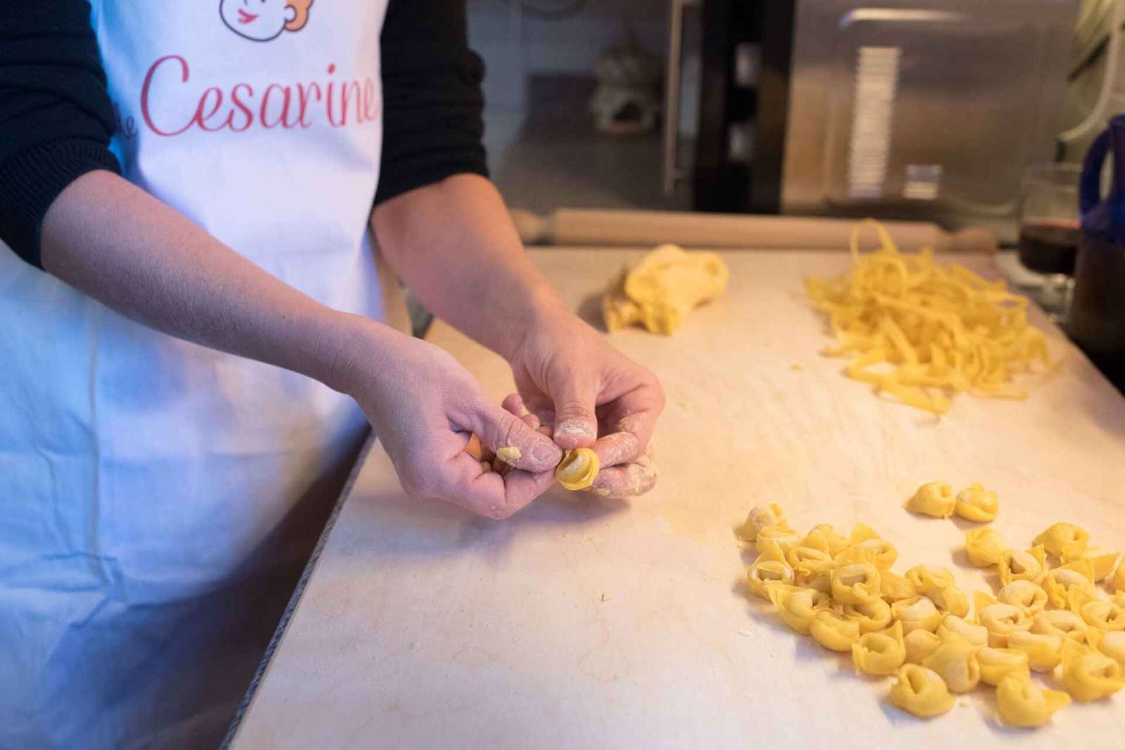 Bologne : cours de maître sur les tortellinis chez l'habitant