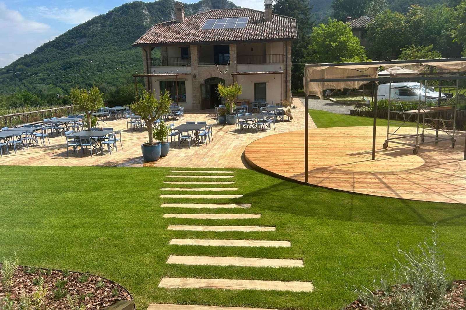 Visite du vignoble en biodynamie et dégustation à Al di là del Fiume