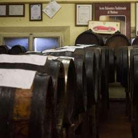 Modène : Dégustation de vinaigre balsamique