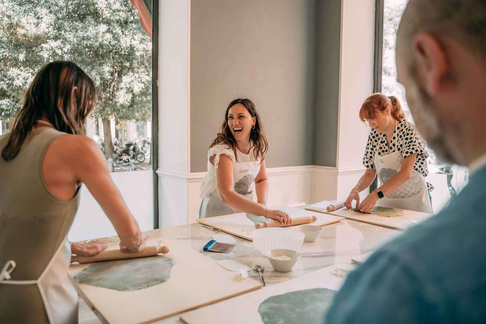 Bologne : cours de cuisine pour apprendre à préparer des lasagnes et des glaces authentiques dans une école de cuisine