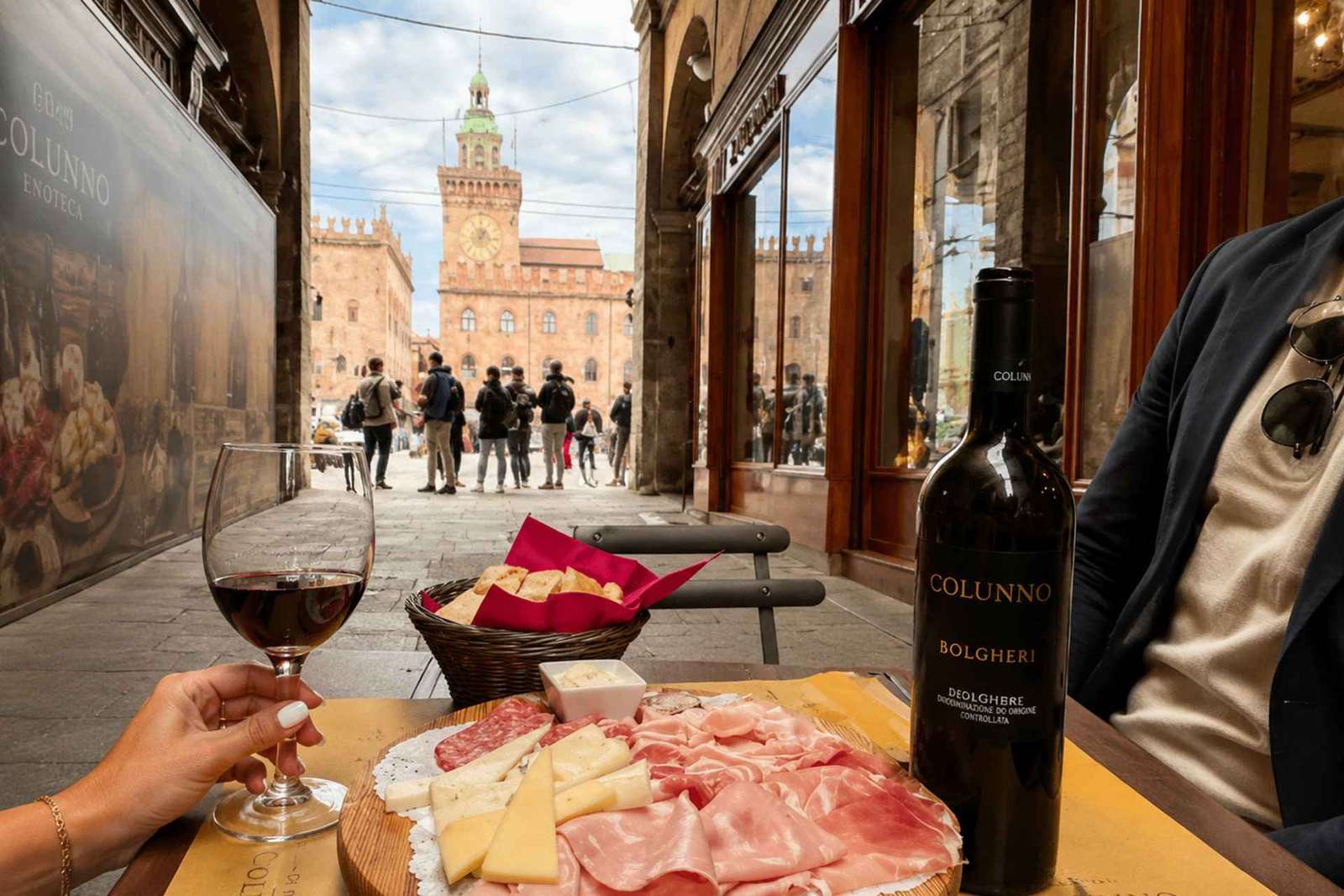 Bologne : visite culinaire de 2 h avec mortadelle, lasagnes et vin