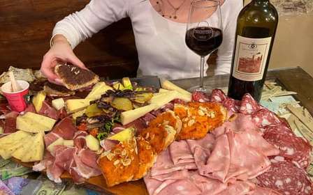 Butcher's Dinner pour deux personnes dans le quartier bohème de Pratello à Bologne