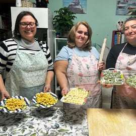 Authentique cours de bolognaise avec fabrication de tagliatelles et de tortellini