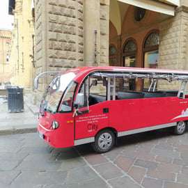 Bologne : visite privée en minibus électrique avec prise en charge à l'hôtel