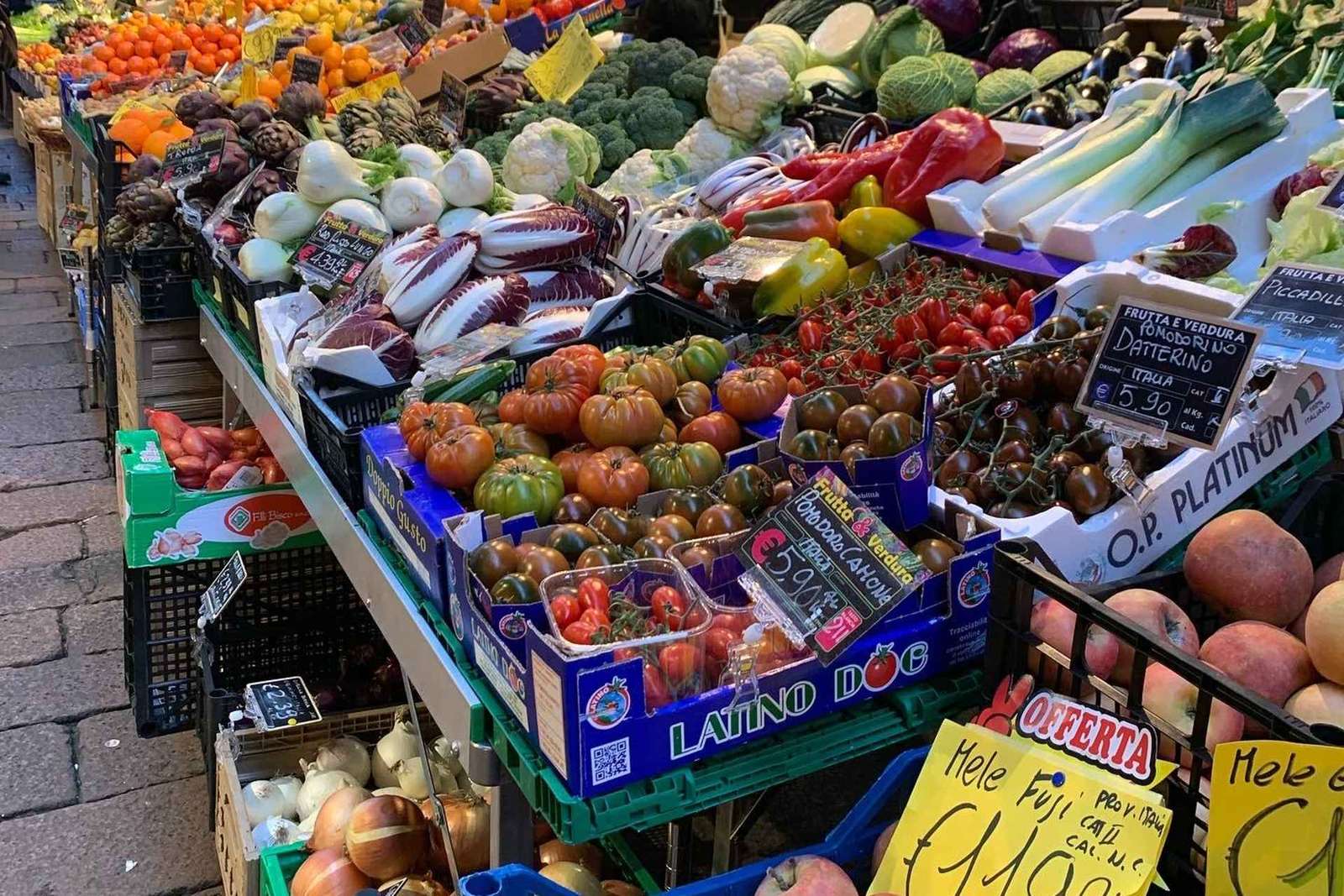 Visite des principaux marchés de Bologne et cours de cuisine locale