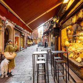 Visite pied à Bologne avec dégustations et histoires